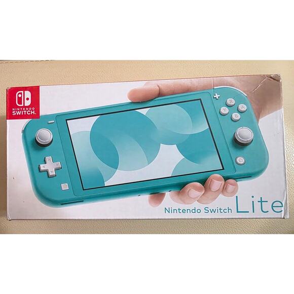 Nintendo Switch Lite Handheld Console Turquoise Japanese Edition Region Free NEW - Picture 2 of 9